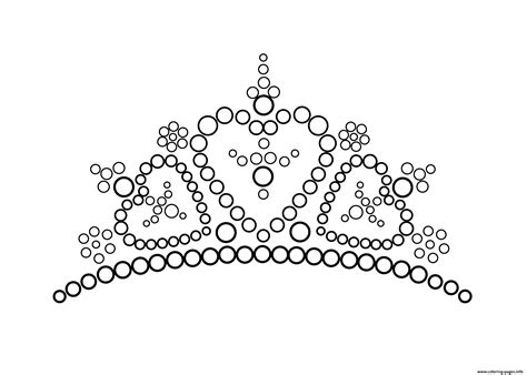 Tiara Coloring page Printable