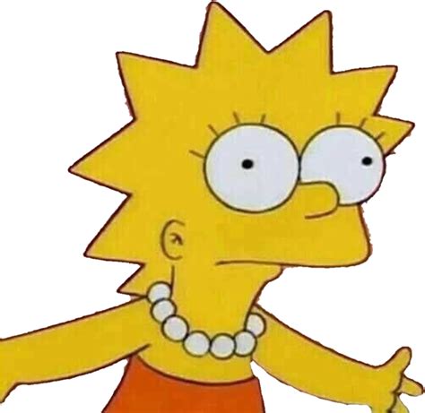 lisa simpson fight me meme png