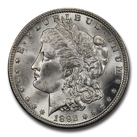 Buy 1892 O Morgan Dollar Ms 65 Pcgs Apmex