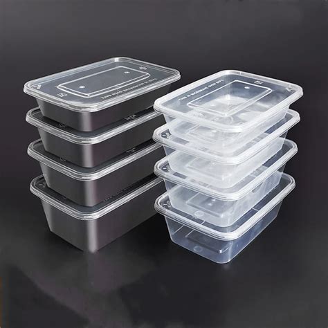 Microwave Safe Plastic Disposable Food Container Meal Prep Containers