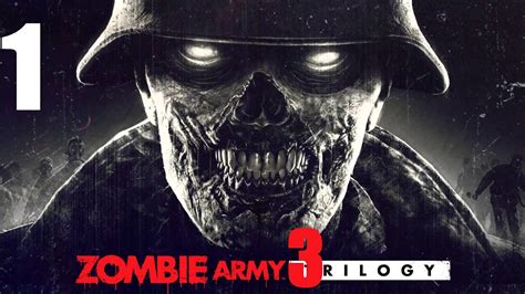 Sniper Elite Nazi Zombie Army 3 Co Op Прохождение Часть 1 Youtube