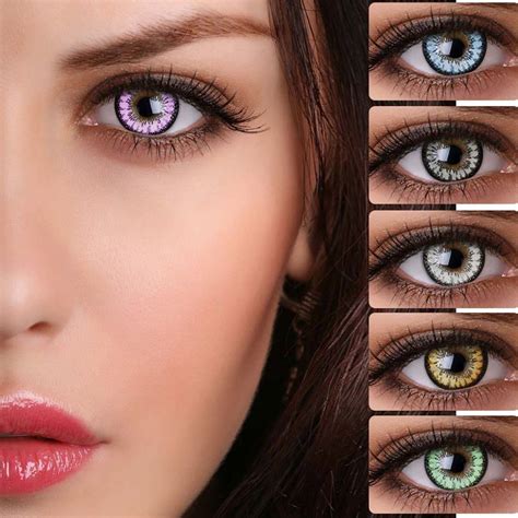 Как подобрать цветные линзы для глаз советы по подбору цветных линз