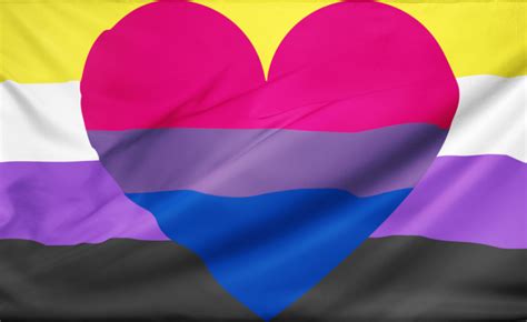 Non Binary Bisexual Pride Flag Pn0112 Demisexual Flag