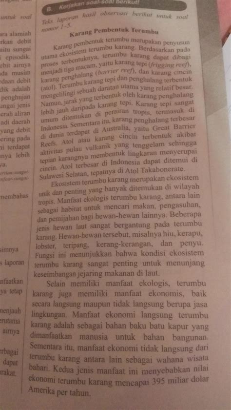 Contoh Teks Laporan Hasil Observasi Tentang Kesehatan Beserta