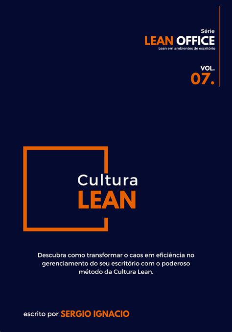 Cultura Lean Em Ambientes De Escritório Sergio Da Silva Ignacio Hotmart