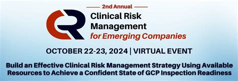 Pricing Nd Annual Clinical Risk Management For Emerging Companies