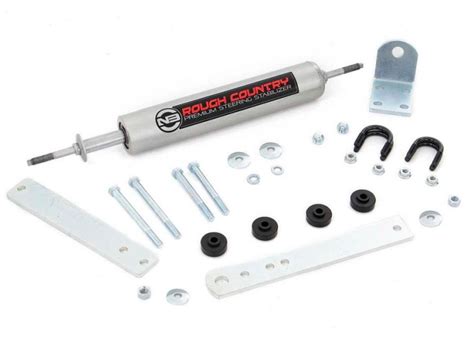 Rough Country 8734230 F250 1980 1998 Ford Steering Stabilizer Kit Jack It