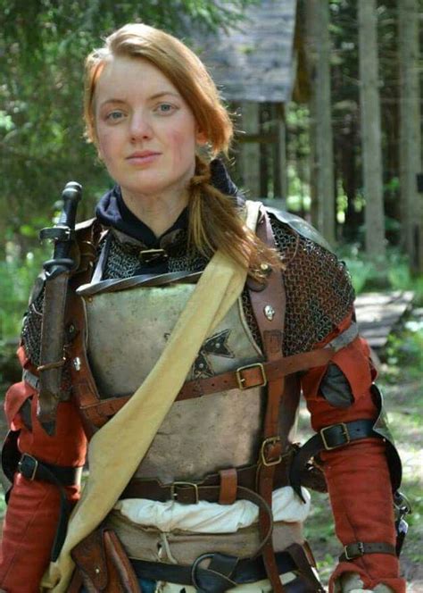 Freda Selven Female Armor Warrior Woman Fantasy Armor