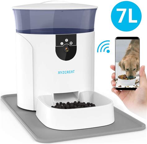 Amzdeal automatic cat feeder pet feeder cat food dispenser 4 meals a day with timer programmable portion control. 5 Best Smart Automatic Pet Feeders In 2020 - Top Rated Pet ...