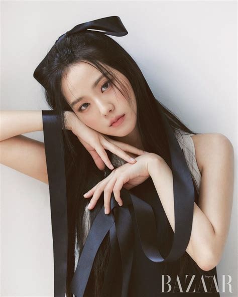 BLACKPINK S Jisoo Unveils Her Flawless Doll Like Beauty In Harper S