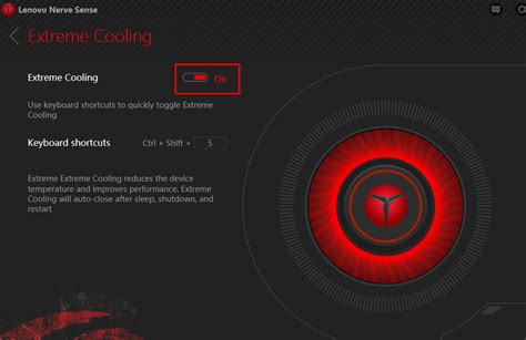 Extreme Cooling Shows Always As On Lenovo Legion Y520 15ikbn English