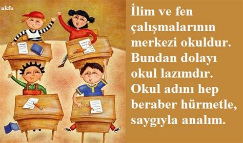 İlköğretim Haftası İle İlgili Resimli Sözler – Sloganlar