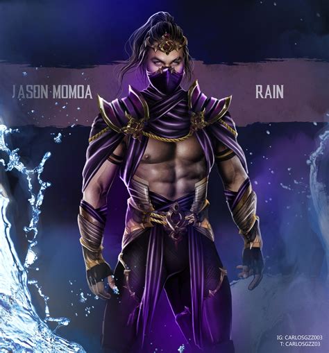 Mortal Kombat Characters Rain