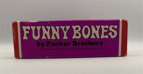 Vintage Funny Bones Card Game Parker Brothers 1968 Complete Groovy Ebay