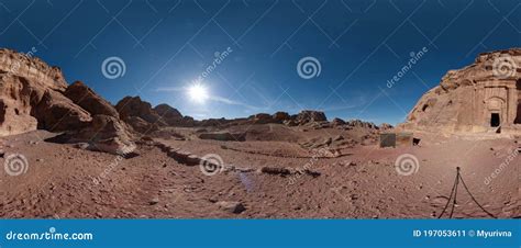 Imágenes Panorámicas De Hdr De Alta Resolución 360 Tomadas En Petra