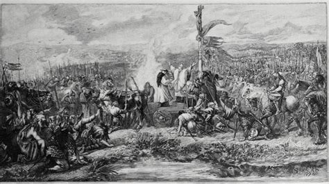 The Battle Of The Standard Northallerton By Sir John Gilbert 1817 1897