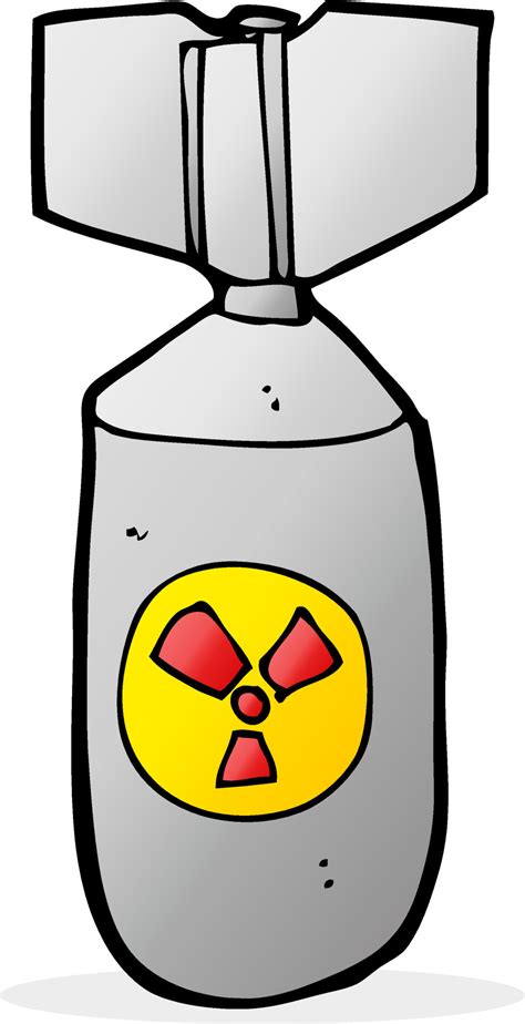 Cartoon Nuclear Bomb 12280620 Vector Art At Vecteezy