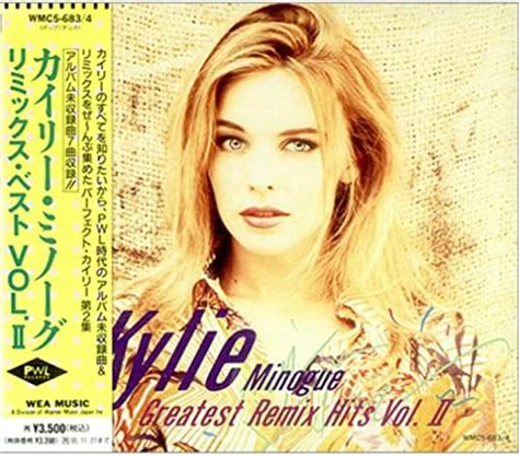 Greatest Remix Hits Vol 2 Kylie Minogue Amazonit Cd E Vinili