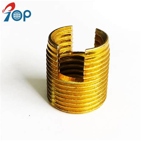 Metal Self Tapping Slotted Screw Thread Insert Helical Repair China