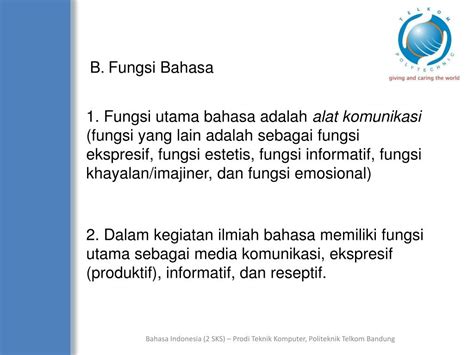 Ppt Bab 1 Konsep Dasar Bahasa Indonesia Definisi Bahasa Dan Fungsi