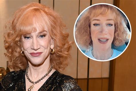 Kathy Griffin Says News Isn T Great About Voice After Cancer Surgery