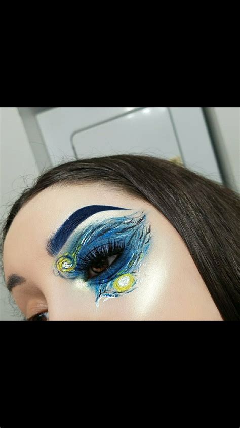 The Starry Night Eye Makeup Идеи макияжа Макияж Глаза
