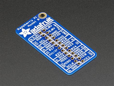 Adafruit Gpio Reference Card For Raspberry Pi Model B Raspberry Pi Arduino