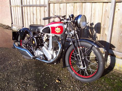 1937 Bsa M22 Classic Motorcycle Pictures