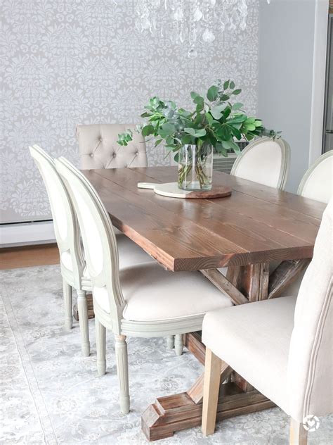 DIY Dining Room Table | Diy dining room table, Home decor, Diy dining room