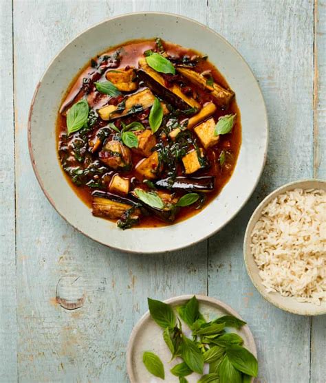 Meera Sodha S Vegan Recipe For Thai Red Curry With Aubergines Tofu And