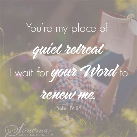 Sonoma Christian Home Your Word Renews Me Inspirational Scripture