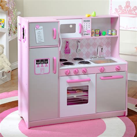 Kidkraft Argyle Play Kitchen With 60 Pc Food Set 53287 Play