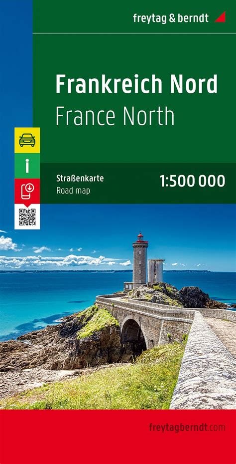 Road Map France Nord Freytag And Berndt Mapscompany Travel And