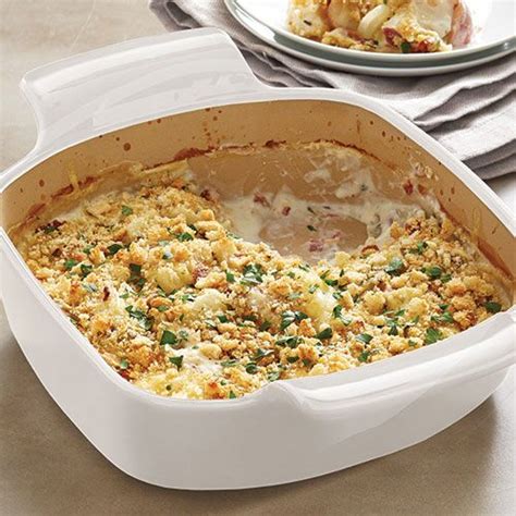 Savory Potato And Onion Gratin Recipes Pampered Chef Canada Site