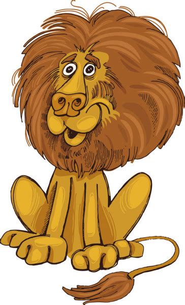 Lion Cartoon — Stock Vector © Sararoom 30753035