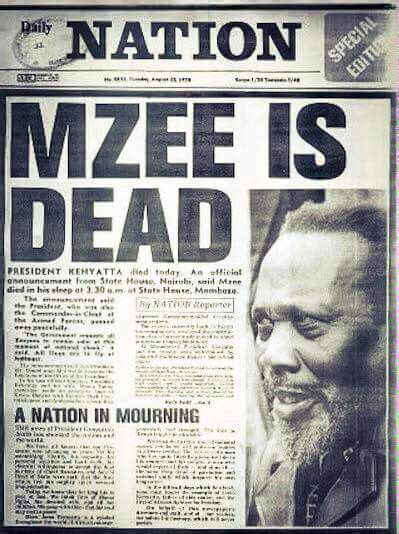 Daily Nation Newspaper 1978 Black History Books African History