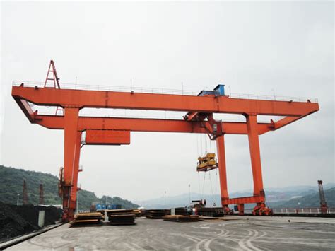 Rail Mounted Container Gantry Cranehuada Heavy Industry China Supplier