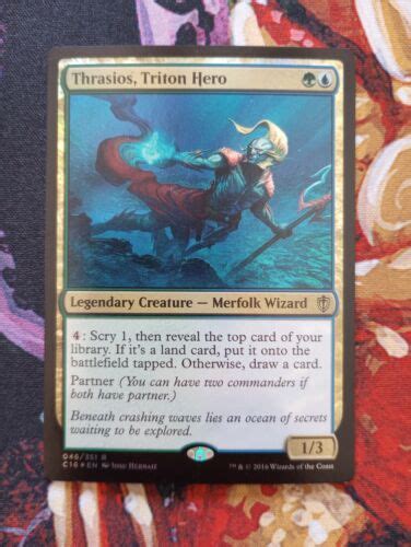 Thrasios Triton Hero Mtg Commander 2016 C16 Nm Ebay