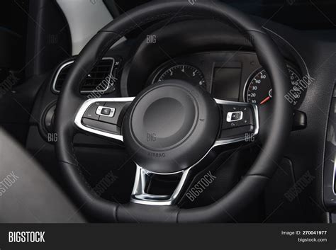 Steering Wheel New Car Image And Photo Free Trial Bigstock