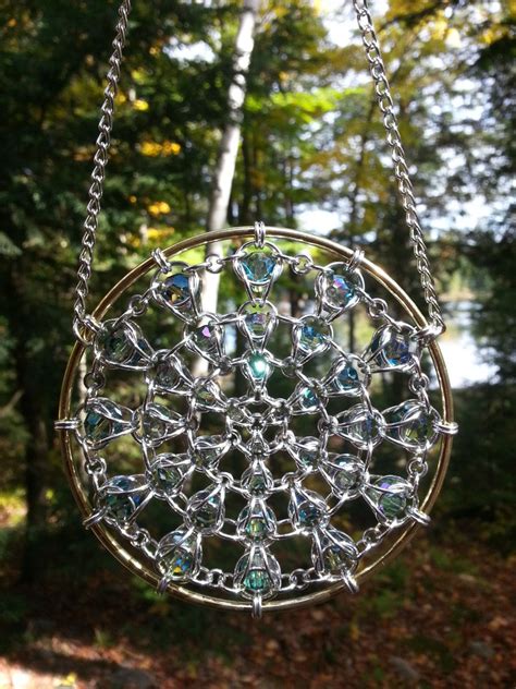 Sun Catcher Dream Catcher With Crystals от Jewellerywithcare Dream