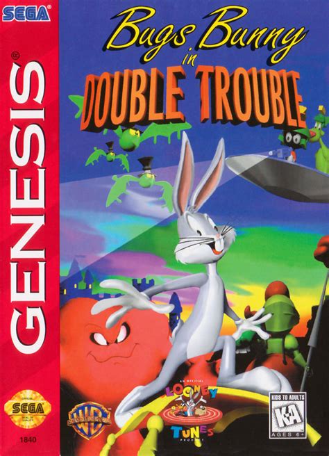 Resume the donkey kong adventure and have fun. Bugs Bunny in Double Trouble (1996) Game Gear box cover ...