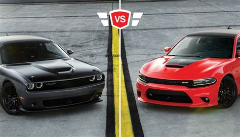 Charger Vs Challenger All American Muscle Car Comparison