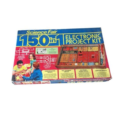 Science Fair 150 In 1 Electronic Project Kit By Radio Shack Tandy 1976