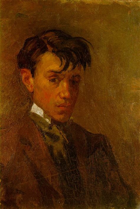Pablo Picasso — Self Portrait 1896