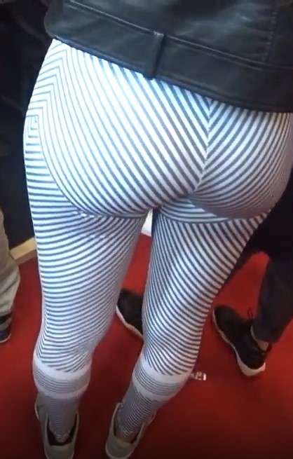 Close Up Tight Leggings Ass Sexy Candid Girls With Juicy