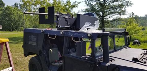 Humvee Hmmwv Turret Full Rotation With Gun Mount