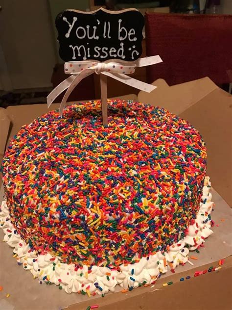 Check spelling or type a new query. Confetti Farewell cake or a coworker | Farewell cake