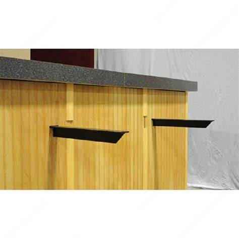 Triade concealed shelf support installing floating shelves Steel Concealed Brackets - Richelieu Hardware