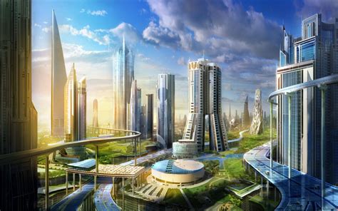 Futuristic Architecture Future City Futuristic City