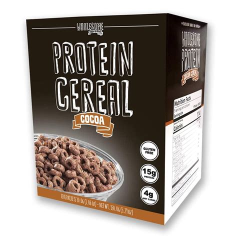 Protein Cereal Cocoa Best Low Carb Cereals Popsugar Fitness Uk